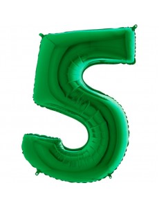 Balão Número 5 Verde